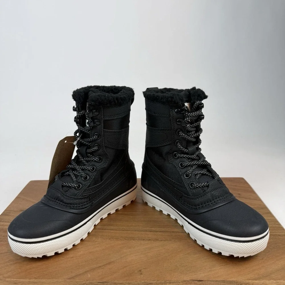 NWOB Big Kids Quicksilver Sub Zero Hi Insulated Winter Snow Boots‎ Sz 1 Y